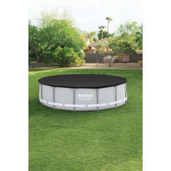 Bâche 4 saisons ronde pour piscine diamètre 427cm