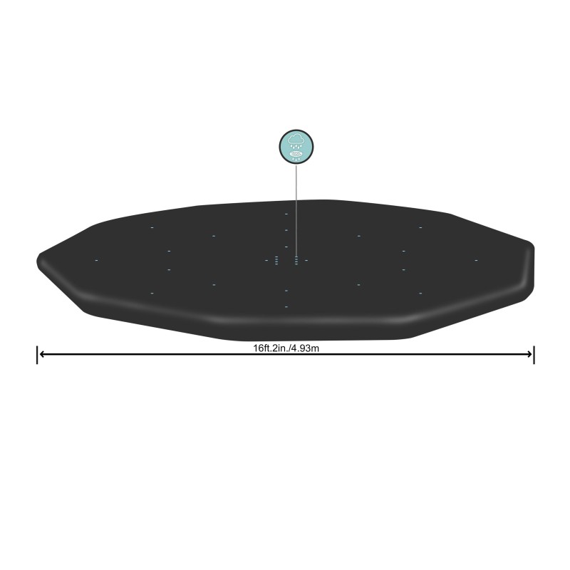 Bâche 4 saisons ronde 493 cm pour piscine hors sol Ø 460cm ou 488cm Bâche 4 saisons ronde 493 cm pour piscine hors sol Ø 460cm ou 488cm