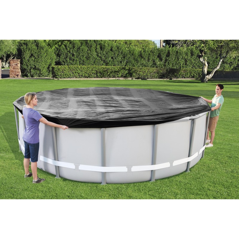 Bâche 4 saisons ronde 493 cm pour piscine hors sol Ø 460cm ou 488cm Bâche 4 saisons ronde 493 cm pour piscine hors sol Ø 460cm ou 488cm