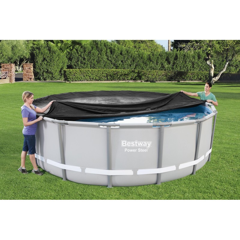 Bâche 4 saisons ronde 493 cm pour piscine hors sol Ø 460cm ou 488cm Bâche 4 saisons ronde 493 cm pour piscine hors sol Ø 460cm ou 488cm