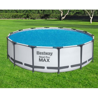 Bâche à bulles ronde Ø 417 cm piscine hors sol ronde Ø 427 à 457 cm