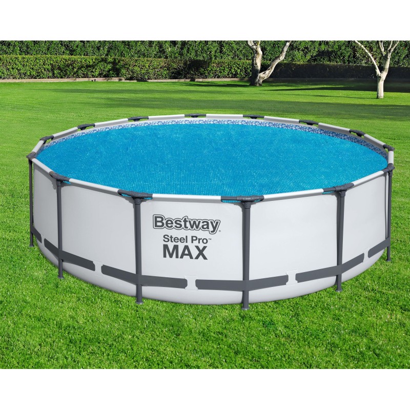 Bâche à bulles ronde Ø 417 cm piscine hors sol ronde Ø 427 à 457 cm