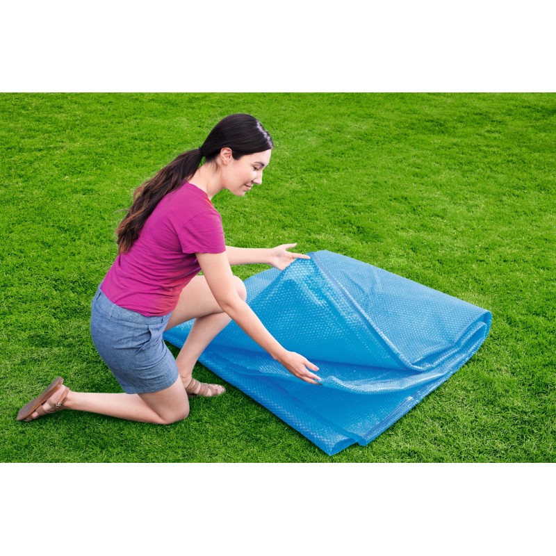 Bâche solaire ronde Ø 417 cm pour piscine hors sol Ø 427 à 457 cm