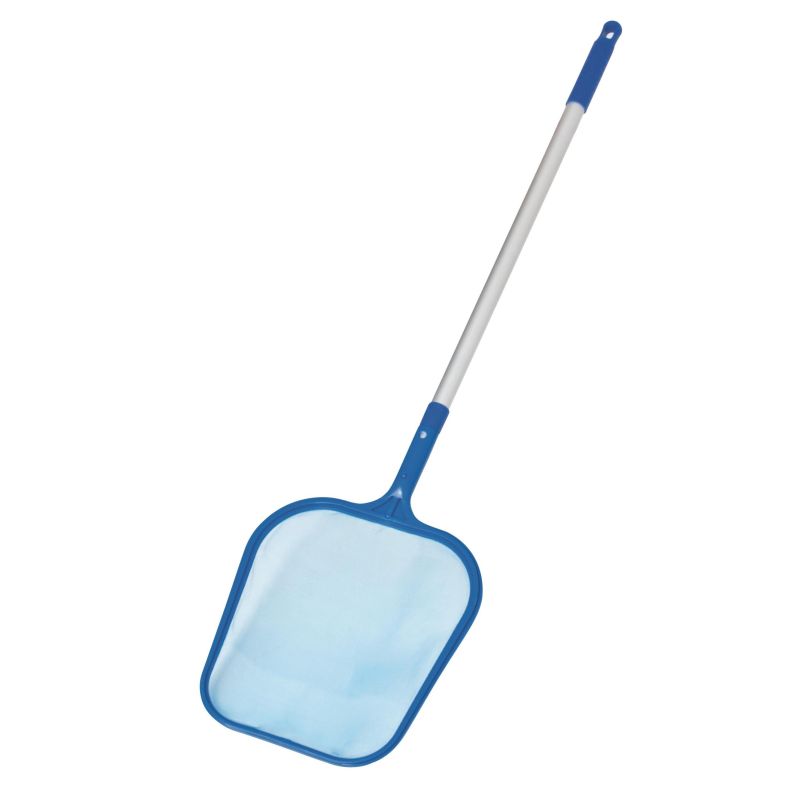 Épuisette Piscine Télescopique 170 Cm - Maille Fine - 4 Perches Amovibles - Pour Débris Surface