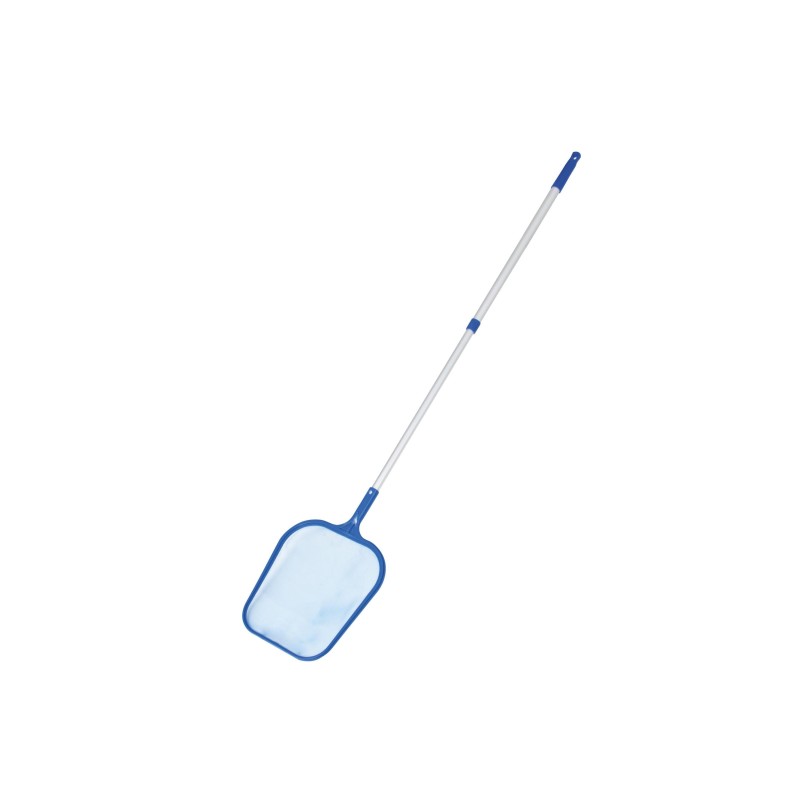 Épuisette piscine avec manche télescopique Clean Cast