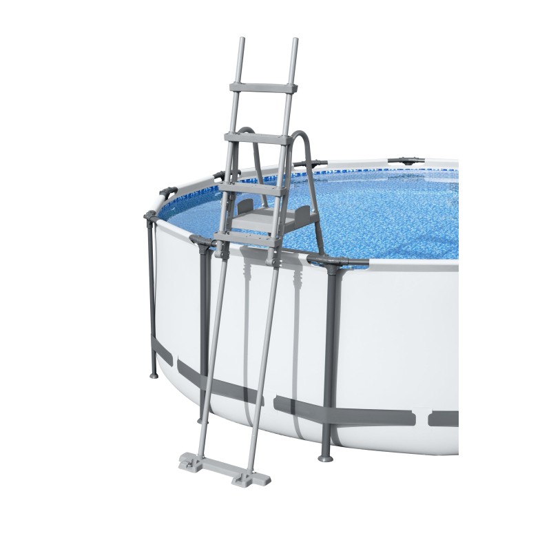 Échelle de piscine hors sol 132 cm sécurisée Flip & Lock