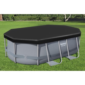 Bâche 4 saisons ovale 305x184cm pour piscine Power Steel 305x200cm