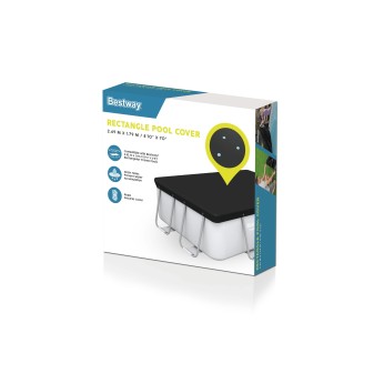 Bâche 4 saisons rectangle 269x179cm pour piscine Power Steel 282x196cm Bâche 4 saisons rectangle 269x179cm pour piscine Power Steel 282x196cm