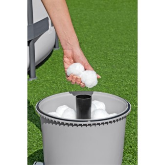 Pompe de filtration à sable pour piscine hors sol 3 596 L/h