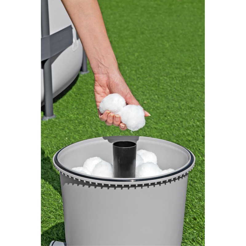 Pompe de filtration à sable pour piscine hors sol 3 596 L/h