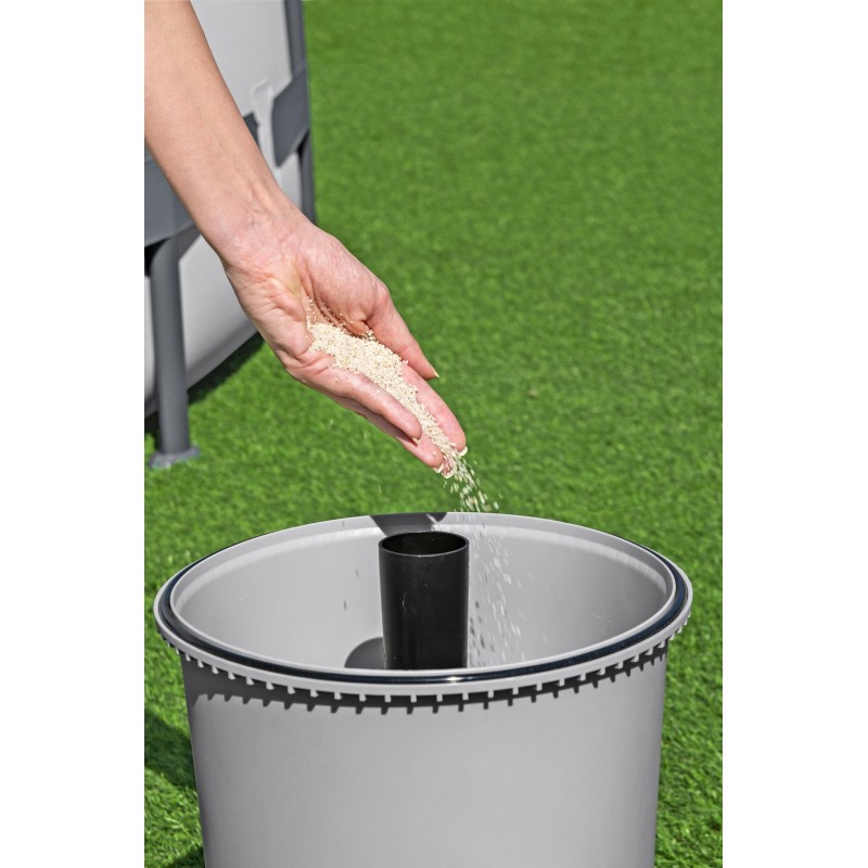 Pompe de filtration à sable pour piscine hors sol 3 596 L/h