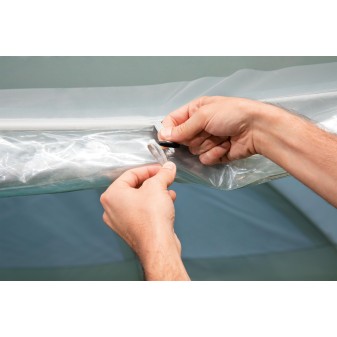 Dôme de protection pour piscine hors sol rondes jusqu'à Ø 4,88m