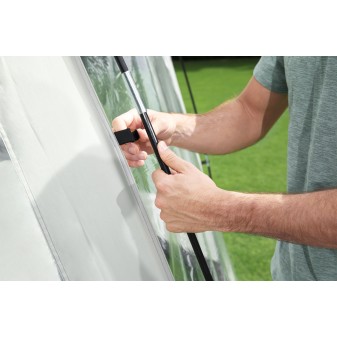 Dôme de protection pour piscine hors sol rondes jusqu'à Ø 4,88m