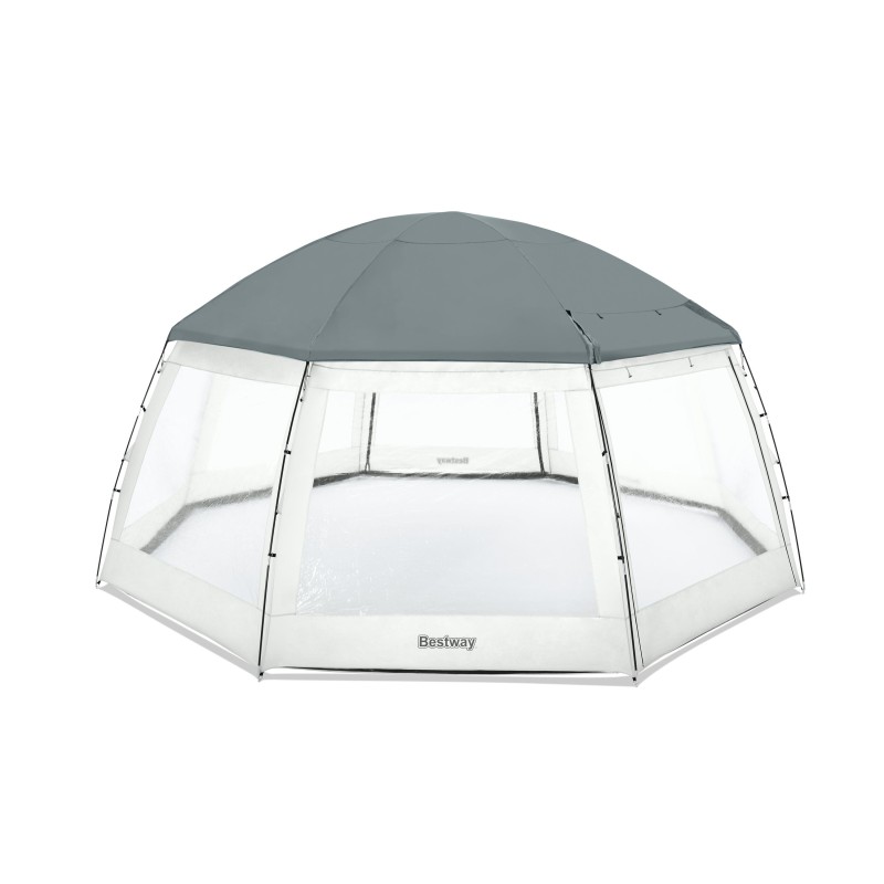 Dôme de protection pour piscine hors sol rondes jusqu'à Ø 4,88m