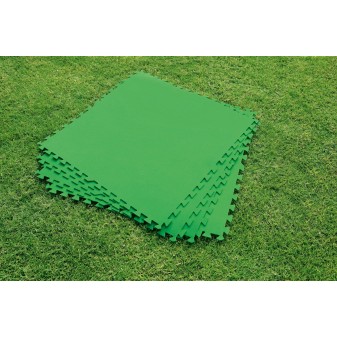 Lot de 9 tapis de protection pré formés 78 x 78 cm
