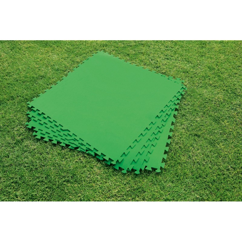 Lot de 9 tapis de protection pré formés 78 x 78 cm