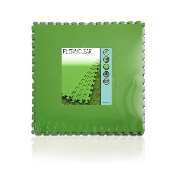 Lot de 9 tapis de protection pré formés 78 x 78 cm