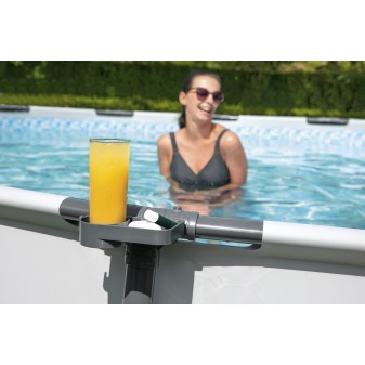 Porte-gobelets pour piscine Steel Pro Max - 4 unités