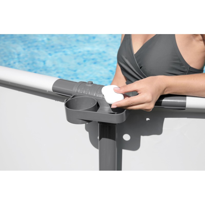 Porte-gobelets pour piscine Steel Pro Max x 4 unités Porte-gobelets pour piscine Steel Pro Max x 4 unités