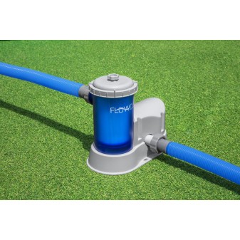 Pompe de filtration à cartouche (type III), débit de la pompe : 5678L/h, pour piscines de 1100 à 31700L