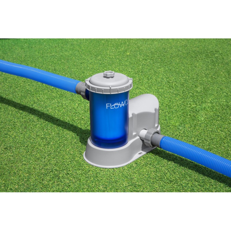 Pompe de filtration à cartouche (type III), débit de la pompe : 5678L/h, pour piscines de 1100 à 31700L