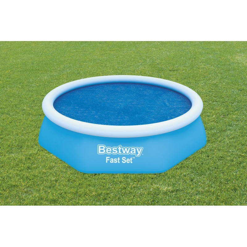 Bâche à bulles ronde Ø 240 cm pour piscine hors sol Fast Set Ø 274 cm Bâche à bulles ronde Ø 240 cm pour piscine hors sol Fast Set Ø 274 cm