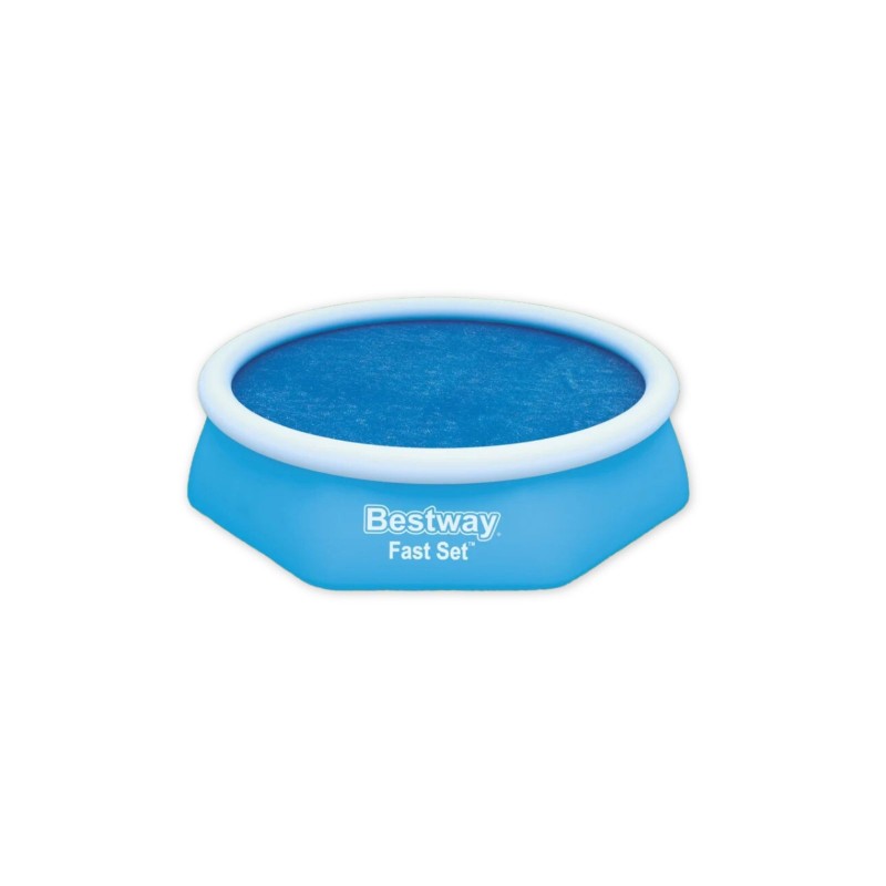 Bâche à bulles ronde Ø 350cm pour piscine autoportante Fast Set Ø396cm