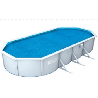 Bâche à bulles ovale 730x350cm pour piscine Hydrium 740x360x120cm