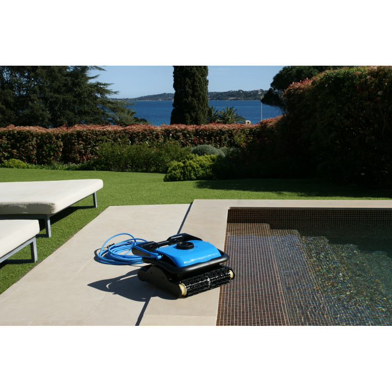 Robot piscine électrique Saphyr - nettoyage fond et parois - 6x12m max