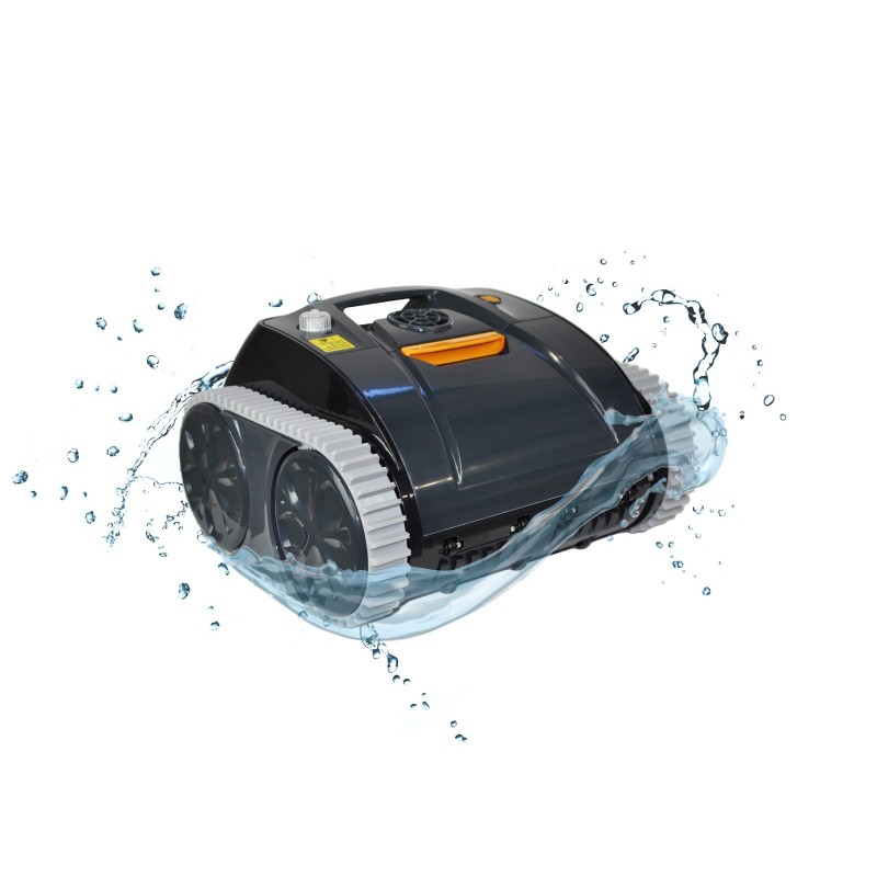 Robot piscine autonome Diamond - nettoyage fond et parois - 8x4m max Robot piscine autonome Diamond - nettoyage fond et parois - 8x4m max