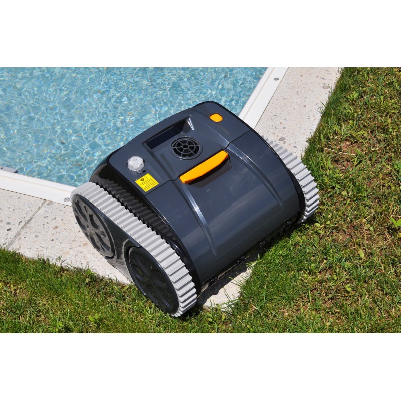 Robot piscine autonome Diamond - nettoyage fond et parois - 8x4m max Robot piscine autonome Diamond - nettoyage fond et parois - 8x4m max