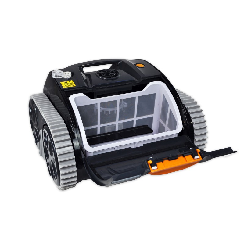 Robot piscine autonome Diamond - nettoyage fond et parois - 8x4m max Robot piscine autonome Diamond - nettoyage fond et parois - 8x4m max