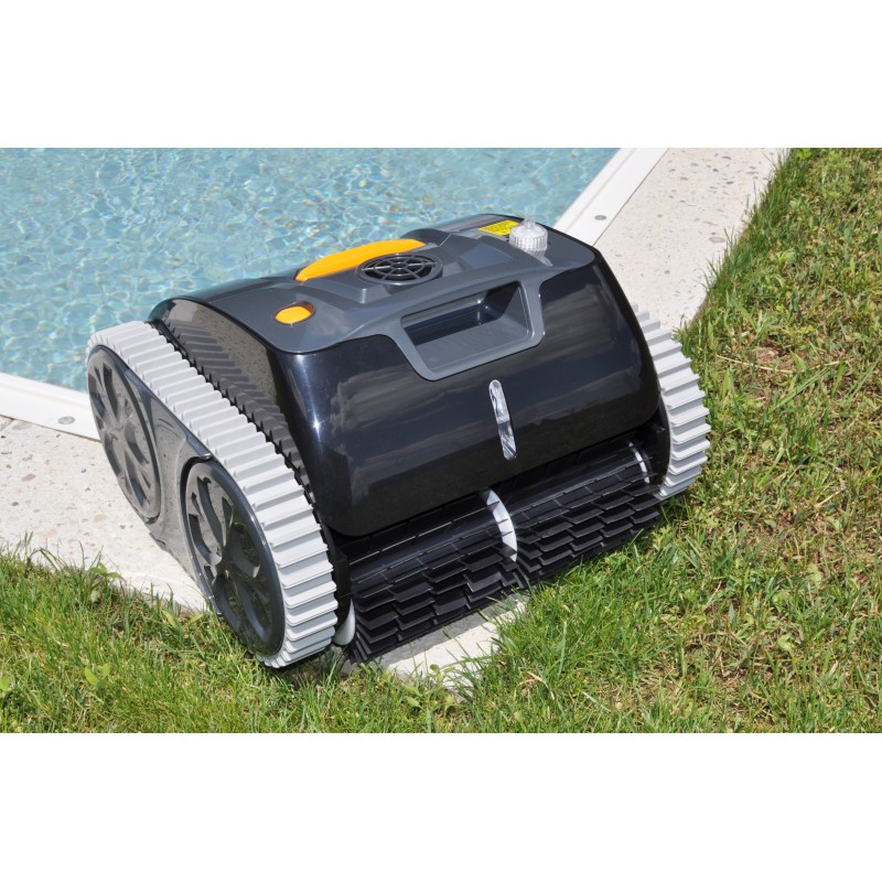 Robot piscine autonome Diamond - nettoyage fond et parois - 8x4m max Robot piscine autonome Diamond - nettoyage fond et parois - 8x4m max