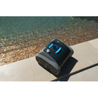 Robot piscine autonome Opale - nettoyage fond et parois - 5x9m max