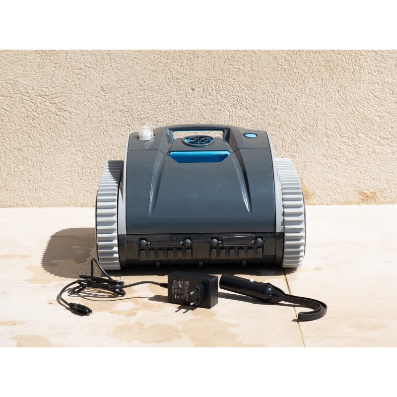 Robot piscine autonome Opale - nettoyage fond et parois - 5x9m max