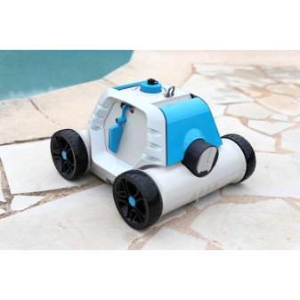 Robot piscine autonome Thetys - nettoyage fond plat - 20m² max
