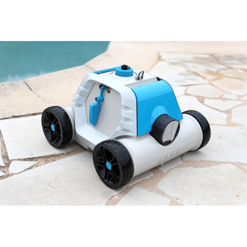 Robot piscine autonome Thetys - nettoyage fond plat - 20m² max