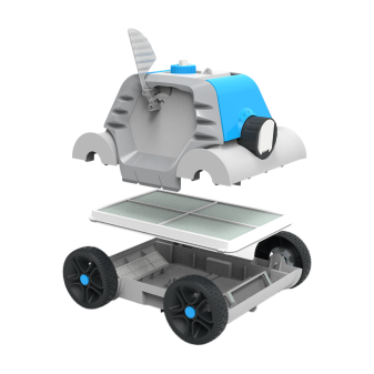 Robot piscine autonome Thetys - nettoyage fond plat - 20m² max