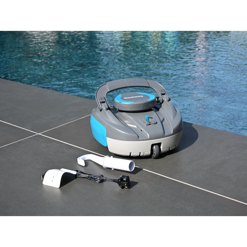Robot piscine rechargeable Agathe - nettoyage fond plat - 15 m² max Robot piscine rechargeable Agathe - nettoyage fond plat - 15 m² max
