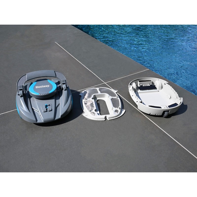 Robot piscine rechargeable Agathe - nettoyage fond plat - 15 m² max Robot piscine rechargeable Agathe - nettoyage fond plat - 15 m² max
