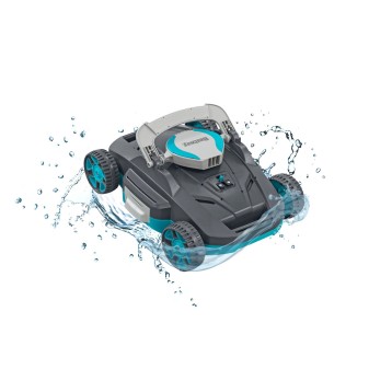Robot piscine rechargeable Platine - nettoyage fond plat - 20 m² max