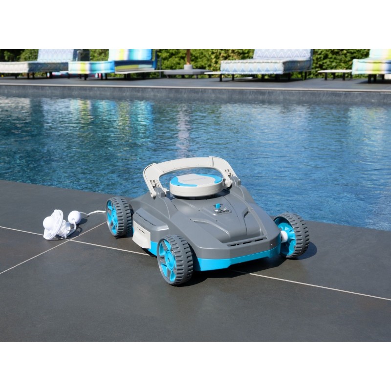 Robot piscine rechargeable Platine - nettoyage fond plat - 20 m² max