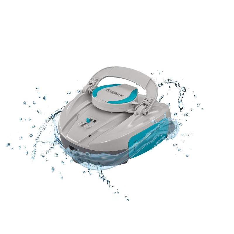 Robot piscine rechargeable Jade - nettoyage fond plat - 15 m² max Robot piscine rechargeable Jade - nettoyage fond plat - 15 m² max