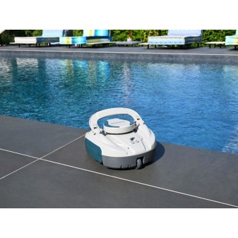 Robot piscine rechargeable Jade - nettoyage fond plat - 15 m² max Robot piscine rechargeable Jade - nettoyage fond plat - 15 m² max