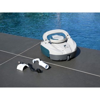 Robot piscine rechargeable Jade - nettoyage fond plat - 15 m² max Robot piscine rechargeable Jade - nettoyage fond plat - 15 m² max