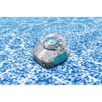 Robot piscine rechargeable Quartz - nettoyage fond plat - 10 m² max Robot piscine rechargeable Quartz - nettoyage fond plat - 10 m² max
