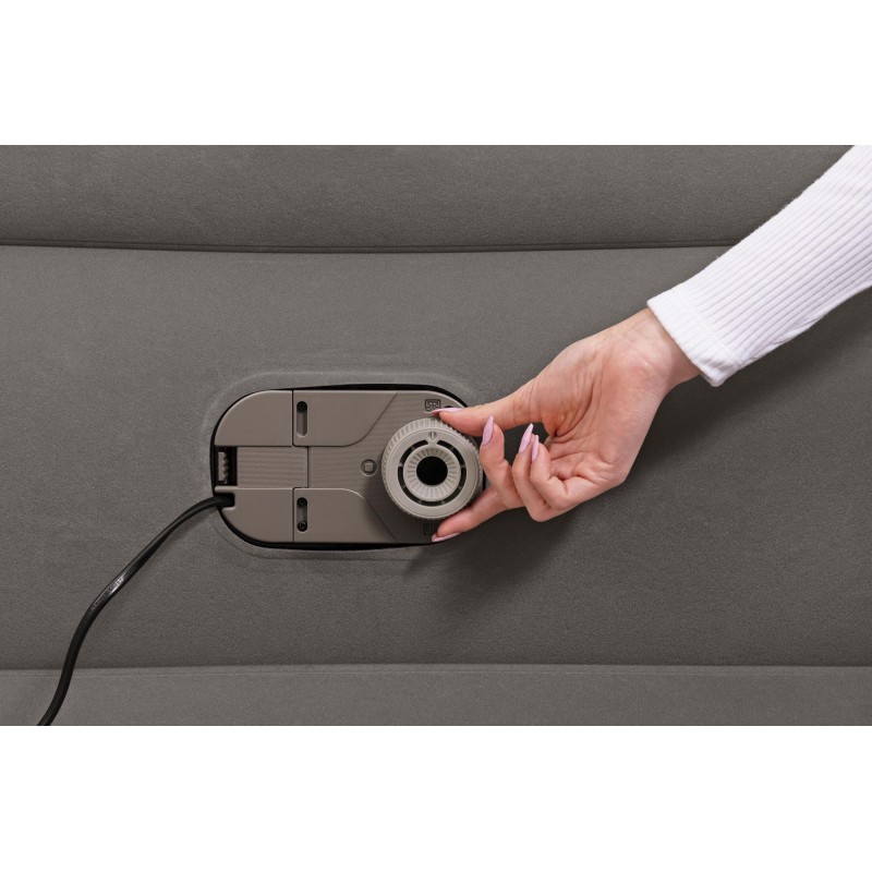 Lit gonflable 2 places 203 x 152 x 56 cm pompe électrique intégrée