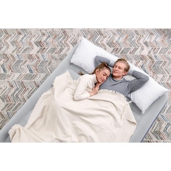 Lit gonflable 2 places 203 x 152 x 51 cm pompe électrique intégrée