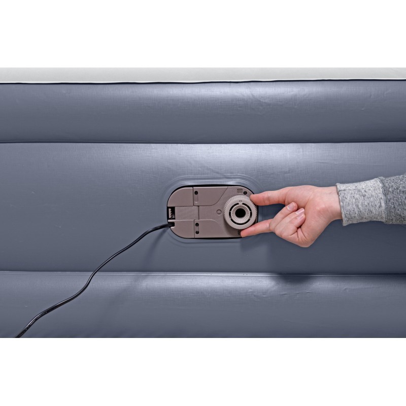 Lit gonflable 2 places 203 x 152 x 51 cm pompe électrique intégrée