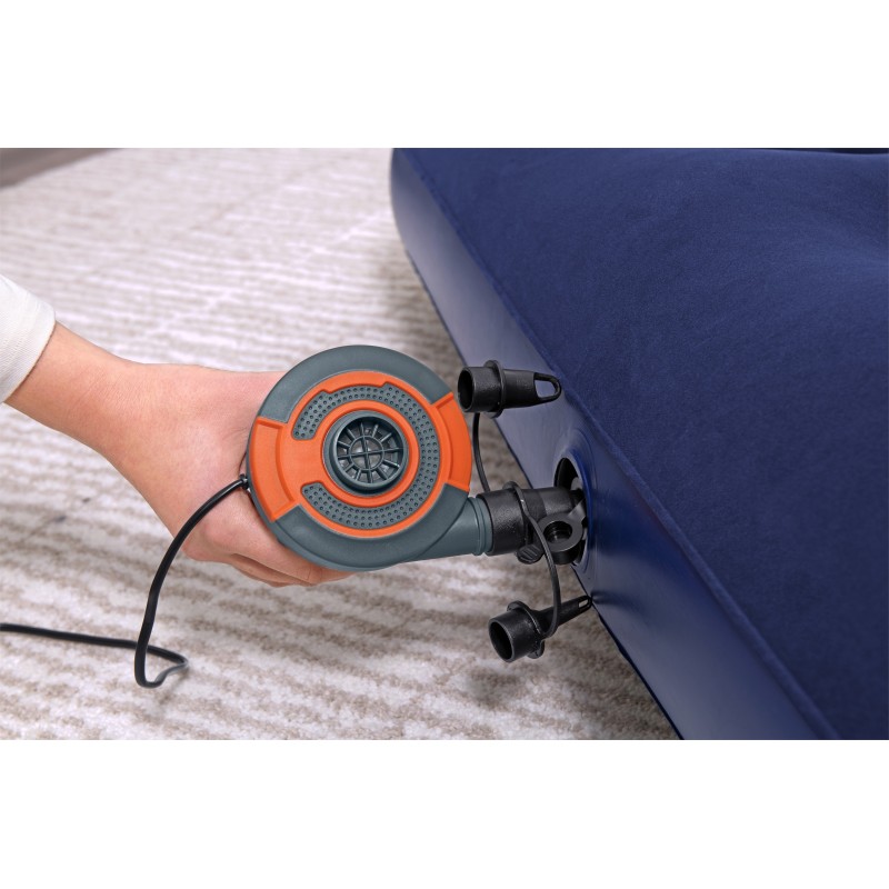 Matelas gonflable 2 places avec pompe électrique 191 x 137 x 22 cm